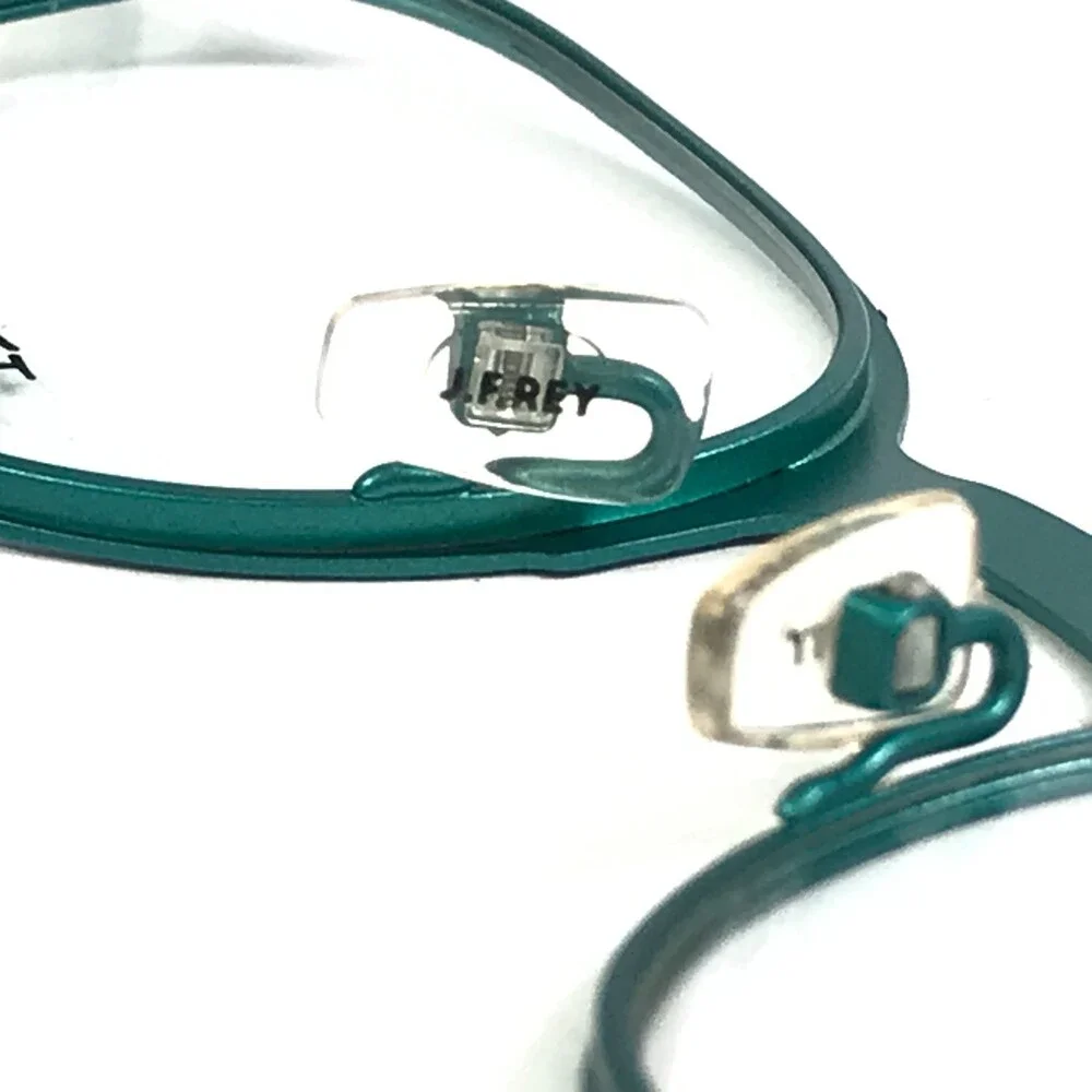 J.F. Rey Eyeglasses Frames JF2600 4949 Vert Green Square Full Rim 45-23-135